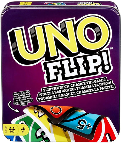 UNO Classic Uno wild Uno party and Flip Card Game Tin Sets big gift kids present