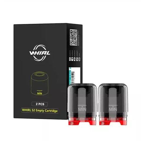 Uwell Whirl S2 vape replacement Pod Cartridge 2pcs *Clearance Sale