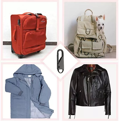 Zipper Slider Pull Fix Repair Replacement Puller - Instant Clip on Zipper Fix