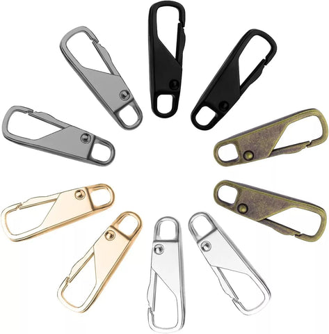 Zipper Slider Pull Fix Repair Replacement Puller - Instant Clip on Zipper Fix